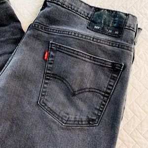 Men’s Levi 569 grey jeans